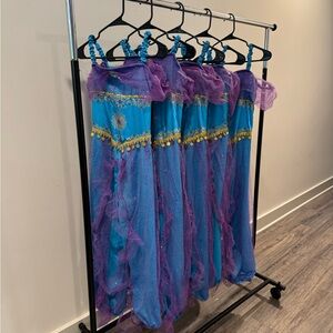 Blue and Purple Genie Costume